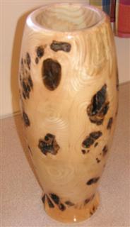 Tall vase by Norman Smithers